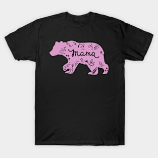 Womens Best mama bear ever Mother's Day, Mom, Mami! family mothers day T-Shirt